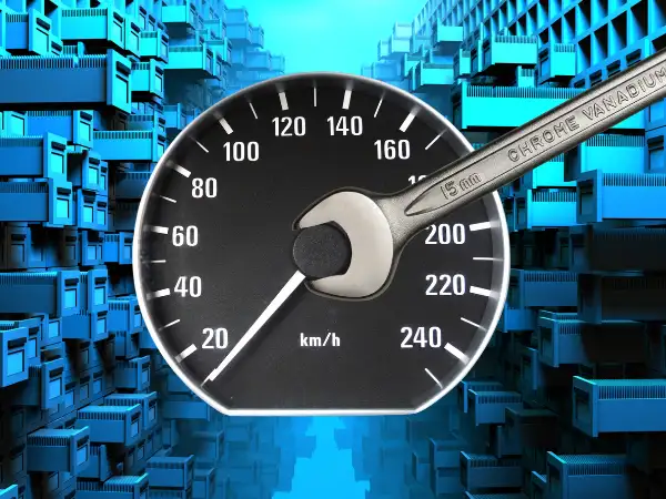 Speedometer and computer data