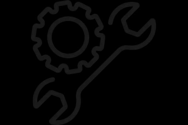 clip art of a spanner